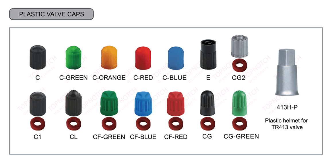 PLASTIC VALVE CAPS